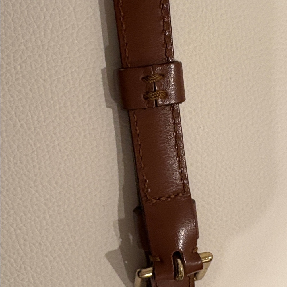 REHAB Authentic LV Louis Vuitton Leather Adjustable Crossbody Replacement Strap - Picture 10 of 11